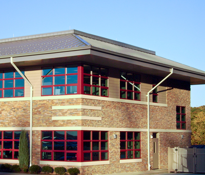 SnapLok metal roofing from IMETCO on Celtic Healthcare SnapLok metal roofing from IMETCO on Celtic Healthcare